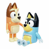 Bluey Chat Mates Chilli and Bandit action figures 2-pack (British brand)