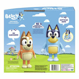 Bluey Chat Mates Chilli and Bandit action figures 2-pack (British brand)