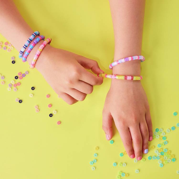 Cool Maker Heishi Bracelet Expansion Pack pastel beads, imported from the UK