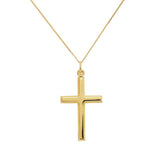 Revere 9ct gold small cross pendant necklace, imported from the UK