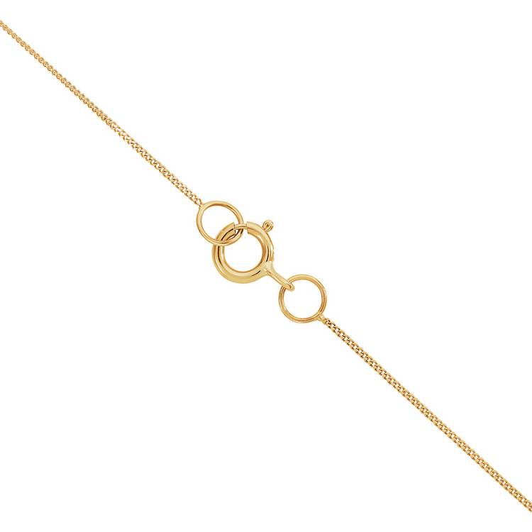 Revere 9ct gold small cross pendant necklace, imported from the UK