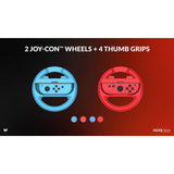 Maxx Tech Joy-Con Wheels and Grips Kit for Nintendo Switch UK version