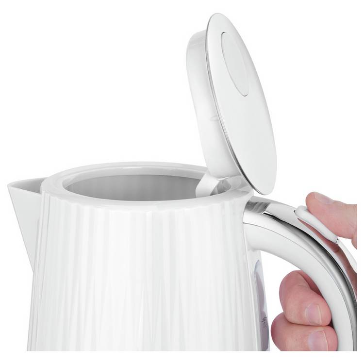 Russell Hobbs Eden Kettle white 1.7L, imported from the UK