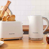 Russell Hobbs Eden Kettle white 1.7L, imported from the UK