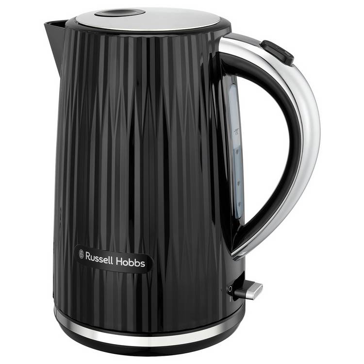 Russell Hobbs Eden Black kettle 1.7L (British brand)