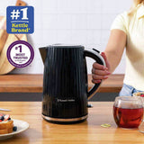 Russell Hobbs Eden Black kettle 1.7L (British brand)