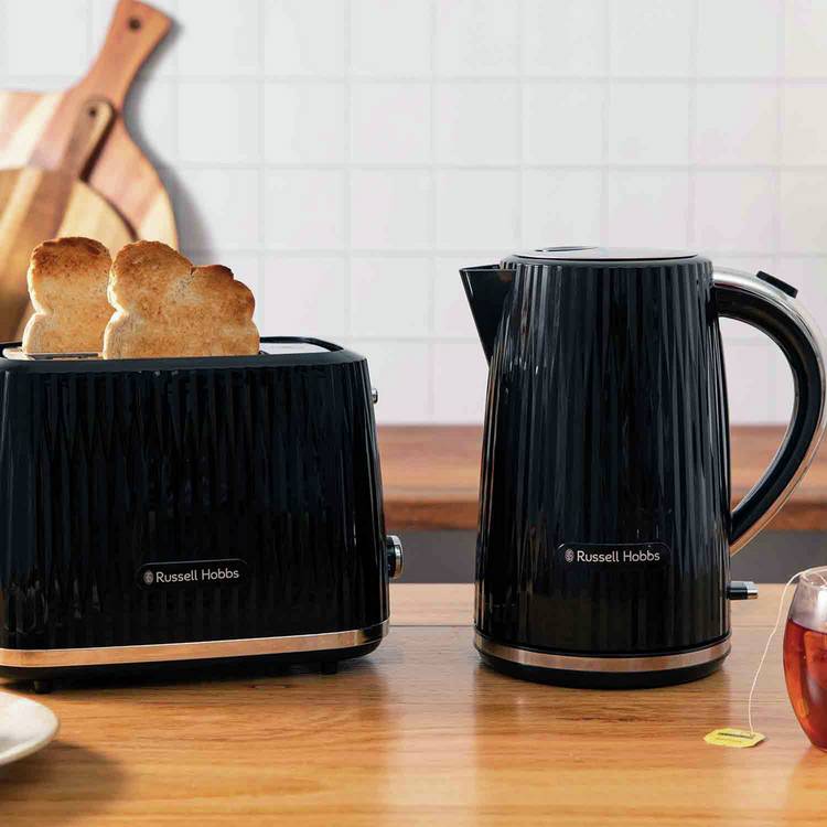 Russell Hobbs Eden Black kettle 1.7L (British brand)