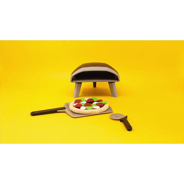 Ooni toy pizza oven with flame-effect light - British product