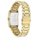 Olivia Burton green dial watch with gold bracelet, UK version