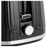 Russell Hobbs Eden 2 Slice Toaster Black - British product