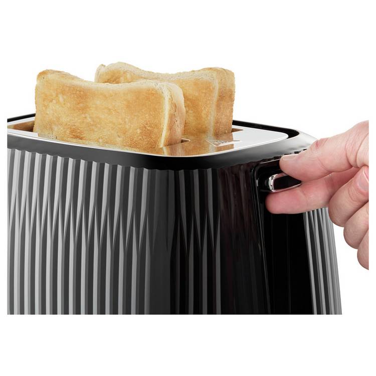 Russell Hobbs Eden 2 Slice Toaster Black - British product