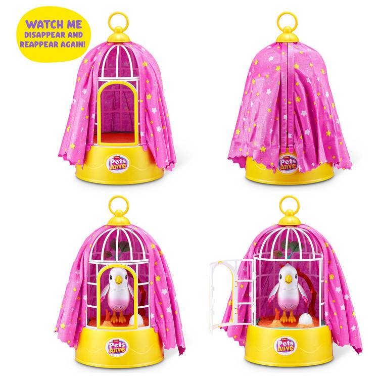 PETS ALIVE Polly interactive magic bird toy (British brand)