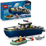 LEGO City Police Boat Chase building set 60456 (British brand)