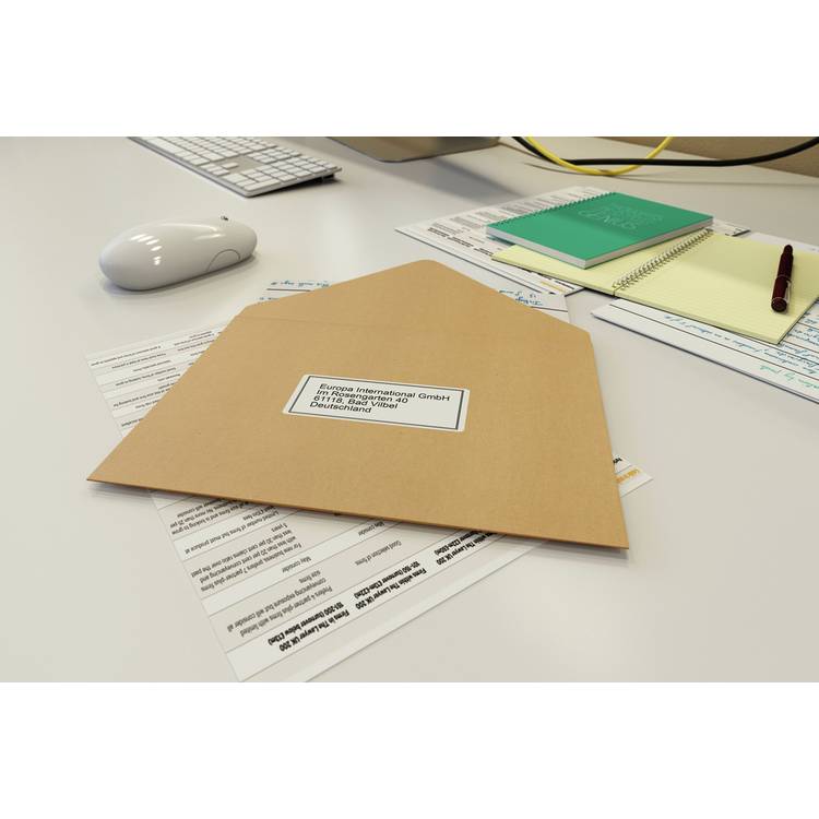 Brother QL-600B address label printer for office use (British brand)