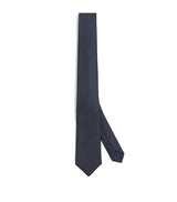 Harrods Giorgio Armani Silk Jacquard Tie- Buy online at McGrocer
