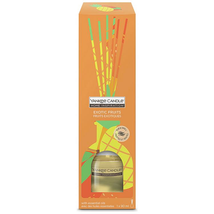 Yankee Home Inspirations exotic fruits reed diffuser 90ml (British brand)