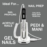 Rio Salon Pro electric nail file and drill bit set, UK version
