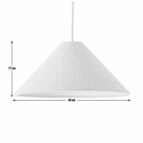 Habitat cone taper lampshade 40cm (British brand)