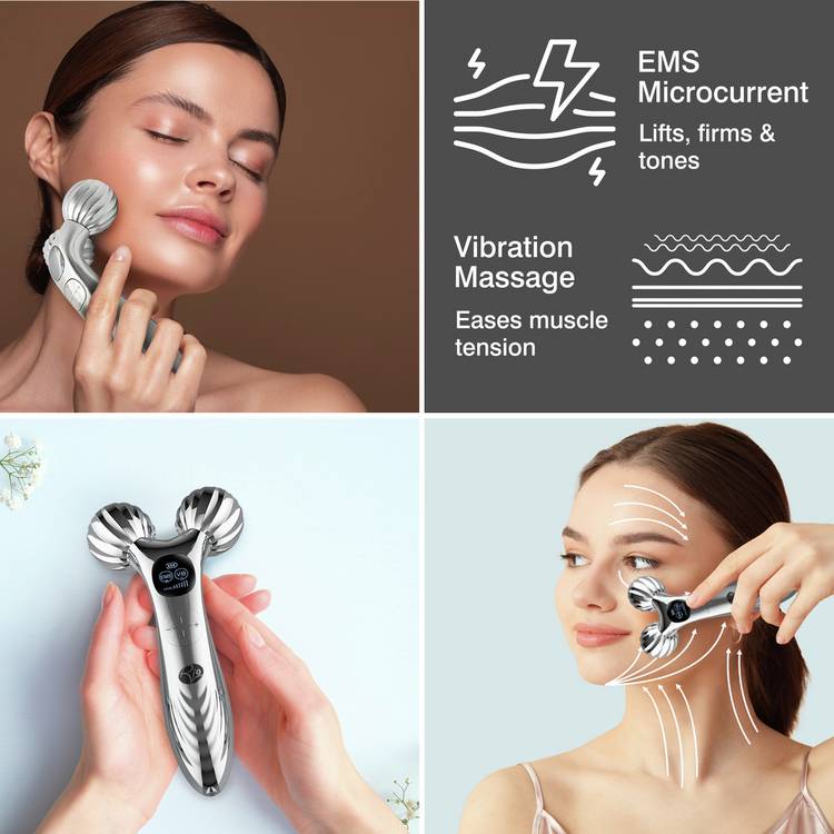 Rio 3D Face and Body Roller Massager (British brand)
