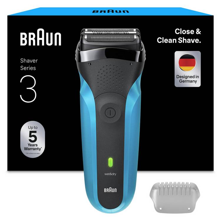 Braun electric foil shaver Series 3 310S, imported from the UK