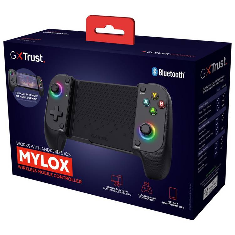 Trust Mylox wireless mobile gaming controller black, imported from the UK