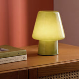 Argos Habitat Flore Glass Table Lamp Green- Buy online at McGrocer