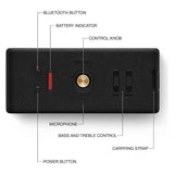 Marshall Middleton II portable Bluetooth speaker black, imported from the UK
