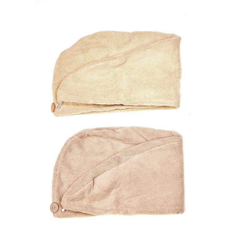 Danielle microfibre hair turban twin pack, UK version