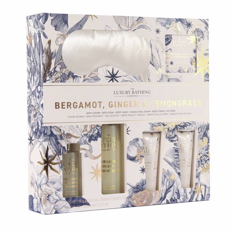 The Luxury Bathing Company Ultimate Pamper Set, imported from the UK