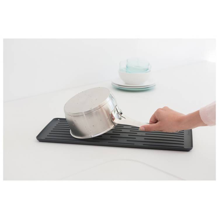 Brabantia Compact Dish Drainer Dark Grey, UK version
