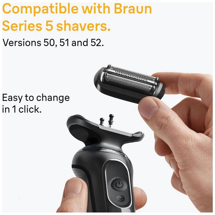 Braun Series 5 shaver head 54B, imported from the UK
