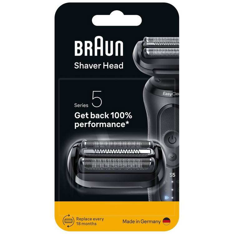 Braun Series 5 shaver head 54B, imported from the UK
