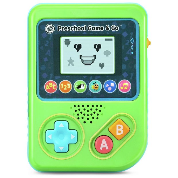 LeapFrog Preschool Game & Go handheld learning console, imported from the UK