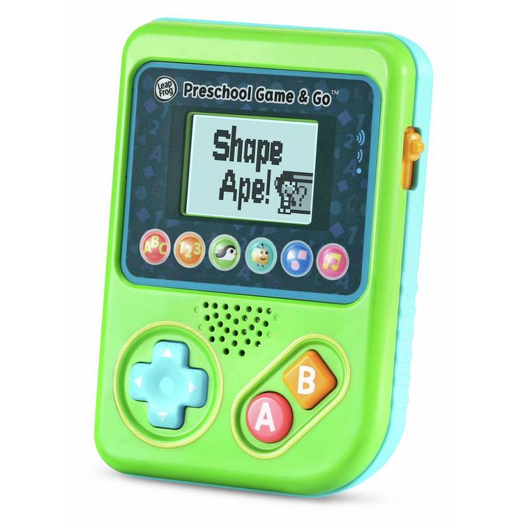 LeapFrog Preschool Game & Go handheld learning console, imported from the UK