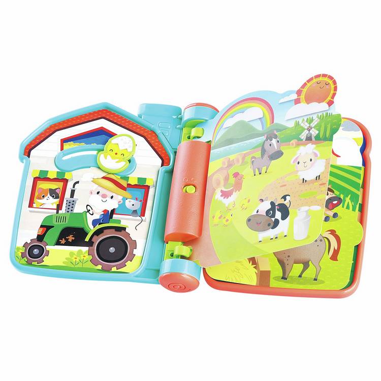 Chad Valley Music Play Book interactive baby toy - British product