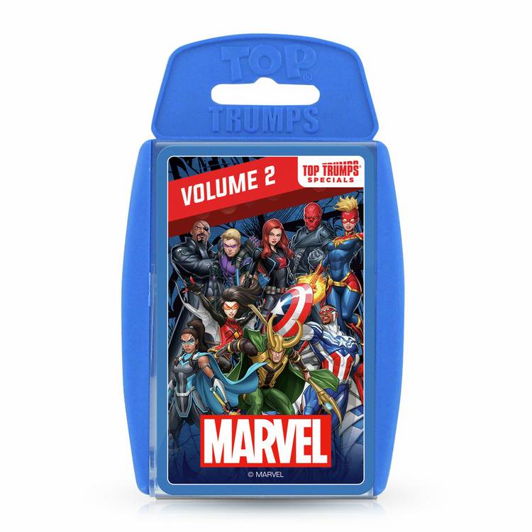 Top Trumps Marvel Universe card game - British product