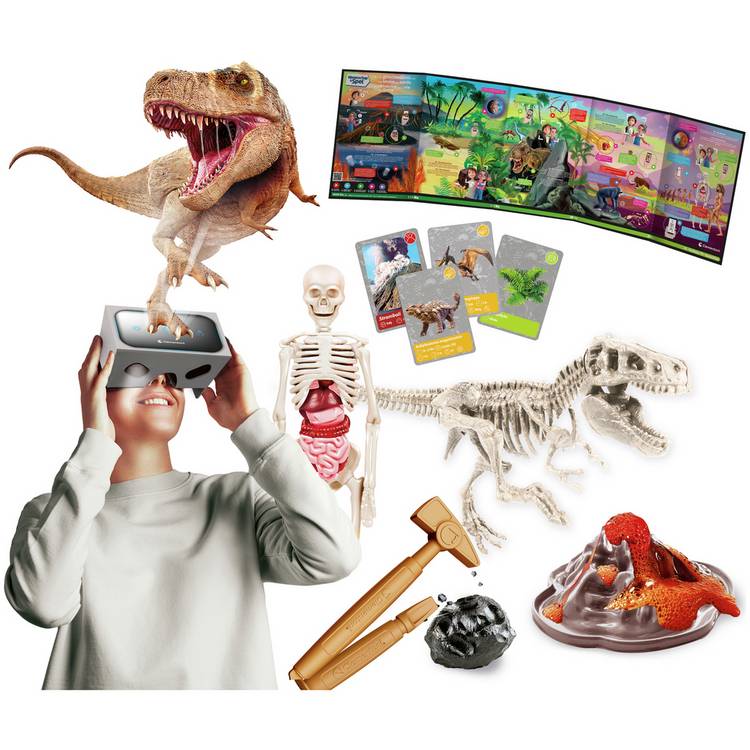 Clementoni history kit with virtual reality viewer, imported from the UK