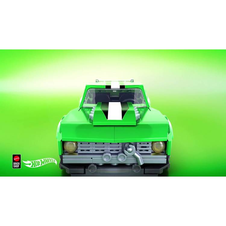 Mattel Hot Wheels Custom '68 Camaro building toy kit 289 pieces (British brand)