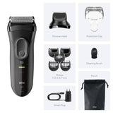 Braun Series 3 electric shaver 3000BT - British product
