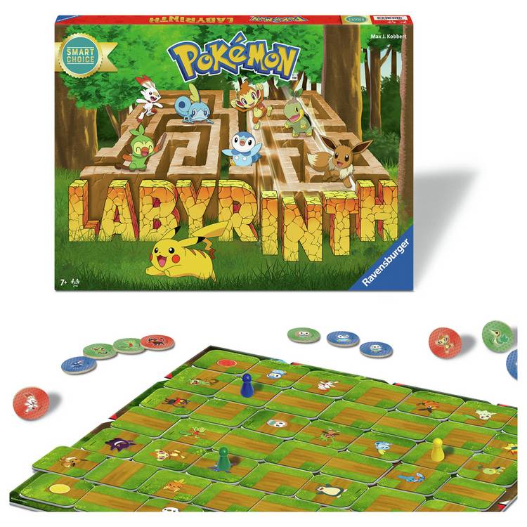 Pokémon Labyrinth 2025 board game, UK version