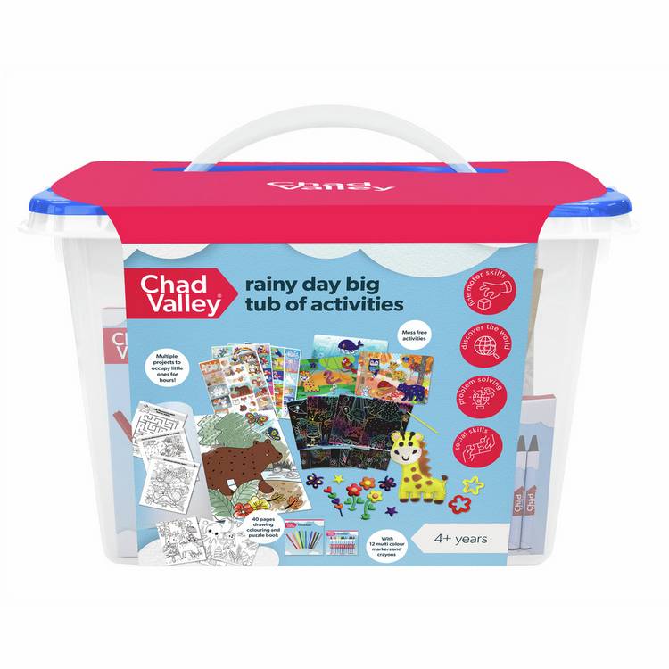 Chad Valley Big Tub activity pack for children, UK version