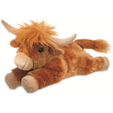 Aurora Highland Cow 12 inch soft toy, imported from the UK