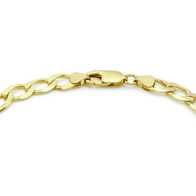 Revere 9ct gold curb ID bracelet 20cm - British product