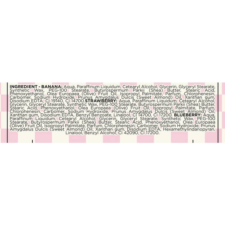 Bubble T Cosmetics body butter trio set 75ml each, imported from the UK
