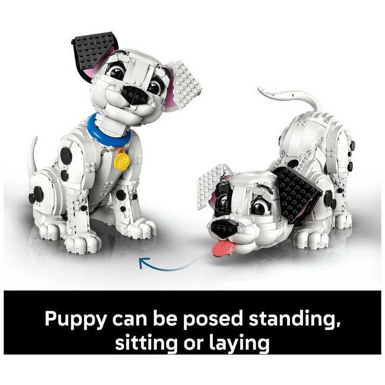 LEGO 101 Dalmatians puppy building set 1722 pieces (British brand)