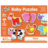 Galt farmyard baby puzzles set of 6 (British brand)