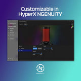 HyperX QuadCast 2 USB microphone Black Red, UK version