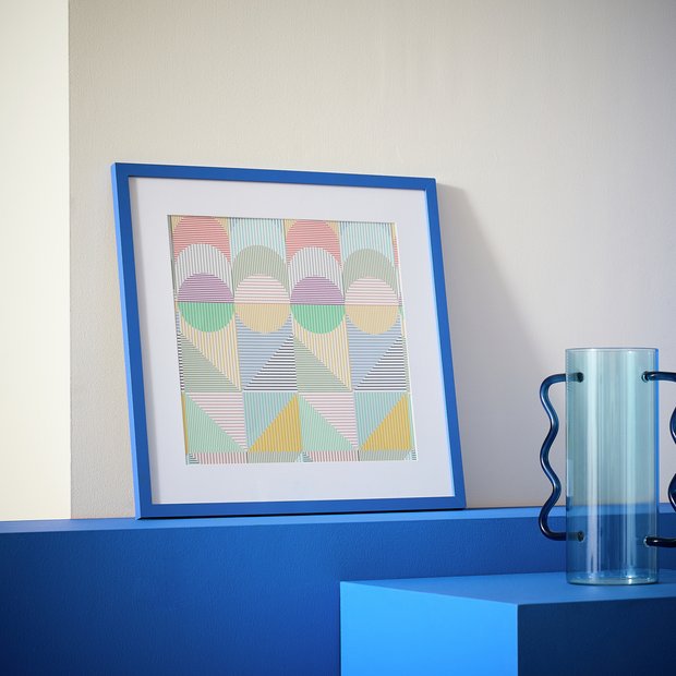 Habitat Blue Cobalt picture frame 40x40cm (British brand)