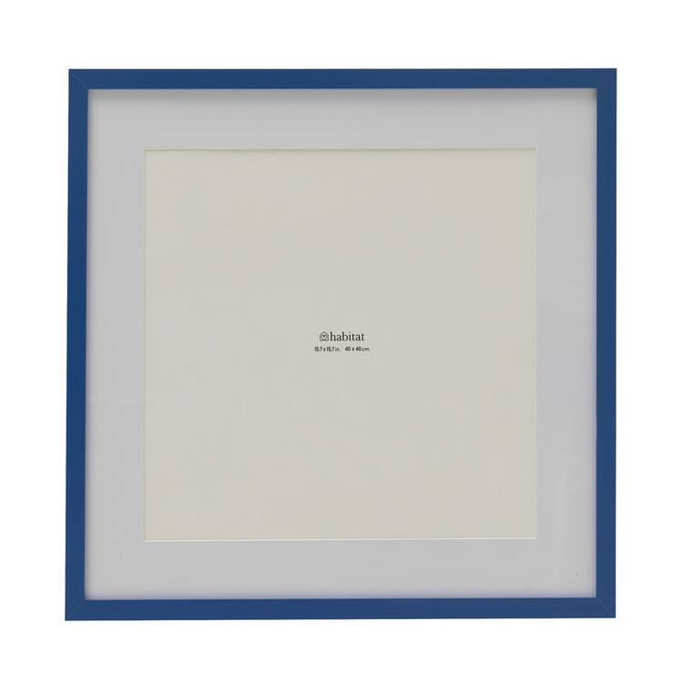 Habitat Blue Cobalt picture frame 40x40cm (British brand)