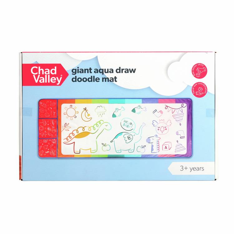 Chad Valley giant aqua draw doodle mat, UK version